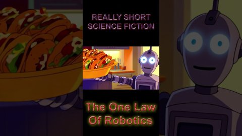 Really Short Science Fiction: The one Law of Robotics #shorts